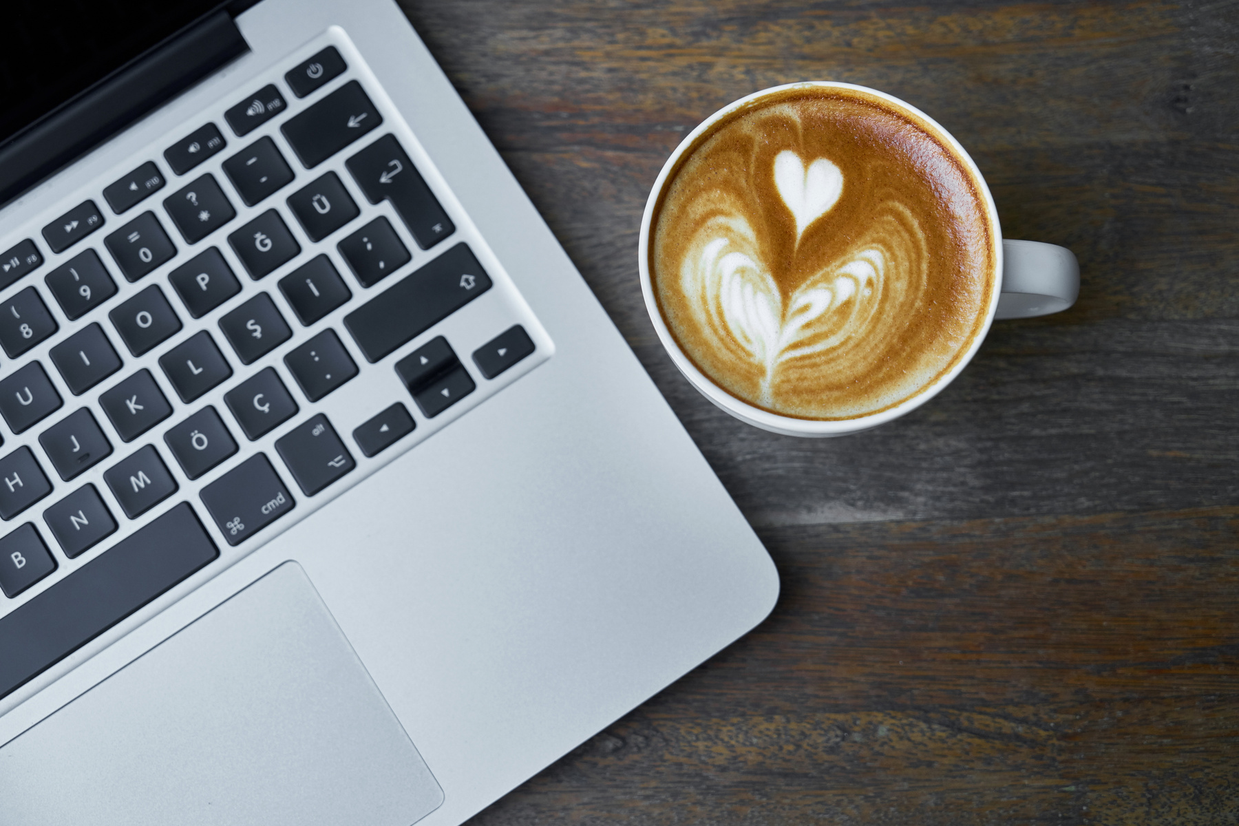 Coffee and a Laptop